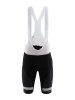 Craft Hale Glow Bib Shorts M black/silver XL